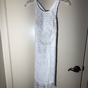 White Hollister Lace Dress